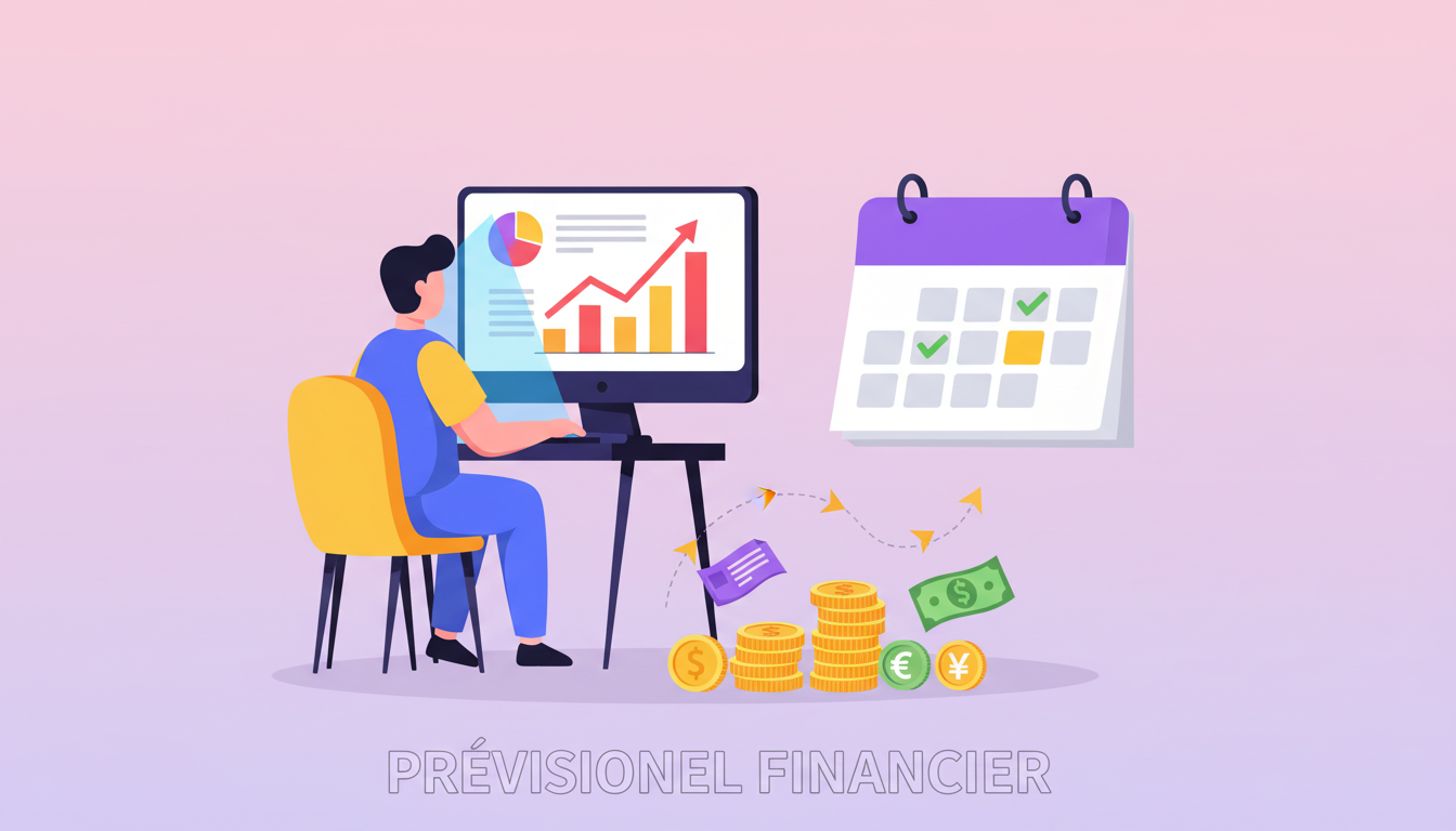 Prévisionnel financier : définition, composants et guide pratique